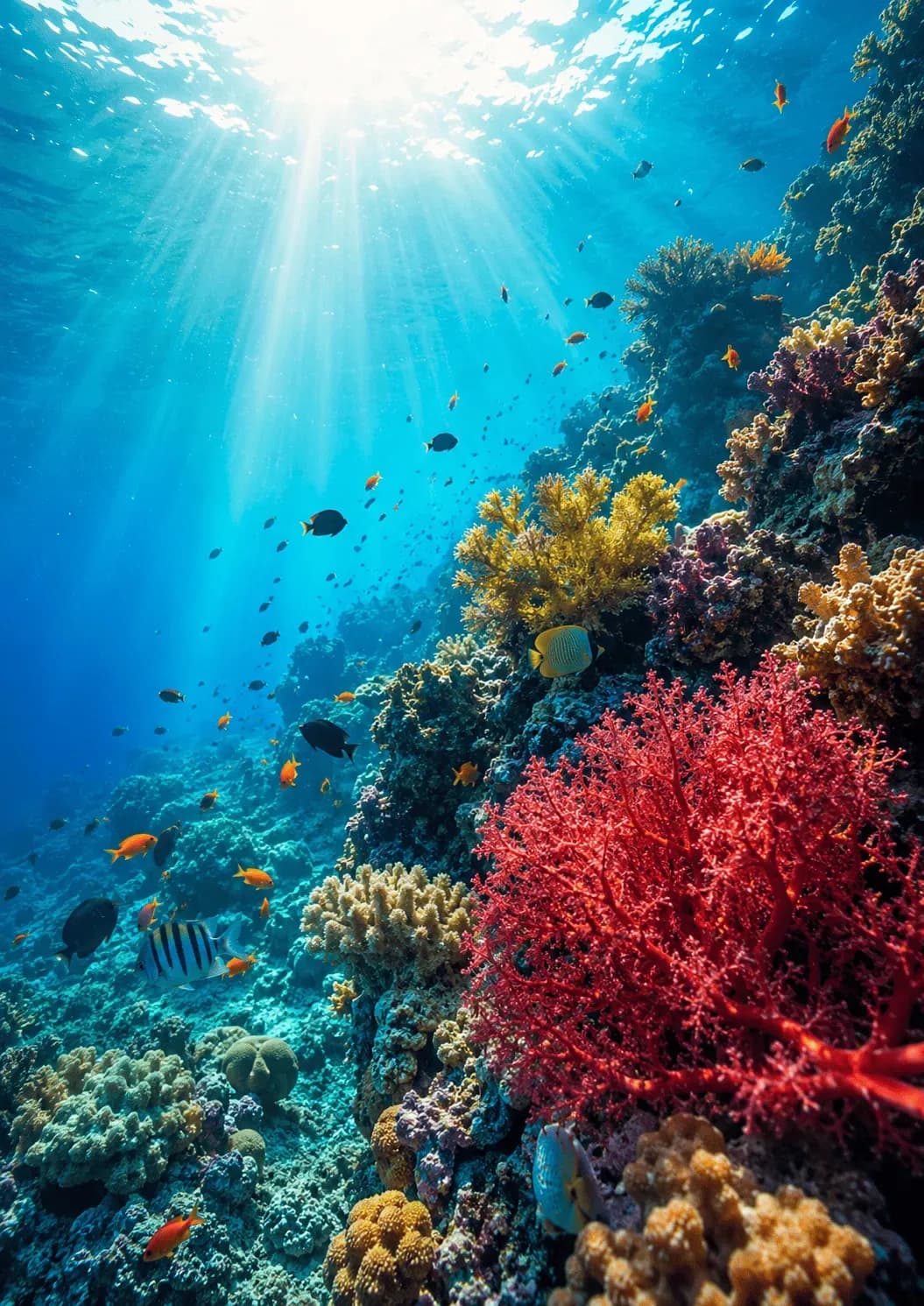Коралловые рифы Рас-Мохаммеда в Красном море