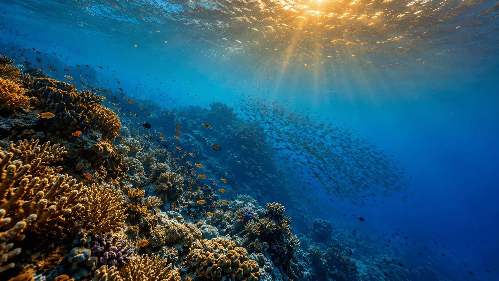 Подводный мир Красного моря у рифов Египта