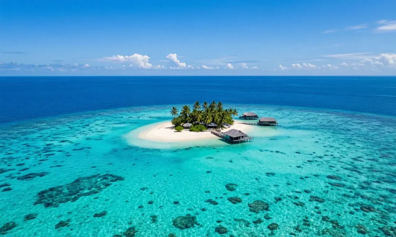 остров Мабул и море Сабаха