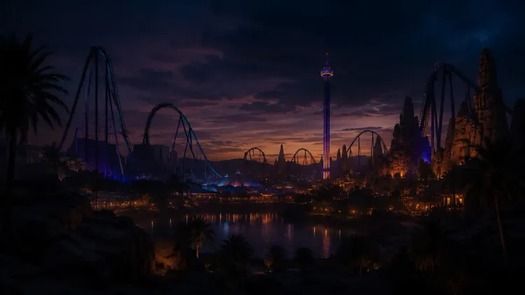 парк Disneyland Abu Dhabi на острове Яс